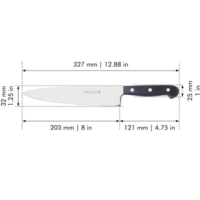 HENCKELS Classic Razor-Sharp 8-inch Chef's Knife, German Engineered Informed by 100+ Years of Mastery