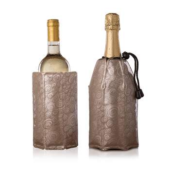 Vacu Vin Active Cooler Wine & Champagne Set Light Gold