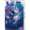 Trends International Hatsune Miku - Game Night Unframed Wall Poster Prints - 3 of 4