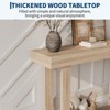 Wooden Console Table,46-Inch Narrow Console Table for Entryway, Farmhouse Rectangular Accent Table for Hallway,Foyer,Behind the Couch and Living Room - 4 of 4