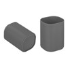 Unique Bargains Plastic Large Capacity Round Makeup Brush Pencil Holder 3 Pcs - 4 of 4