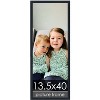 PosterPalooza | Panoramic Slim Profile Black Picture Frame - UV Acrylic, Foam Board Backing, Hanging Hardware - 2 of 4