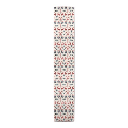 Scandinavian Reindeer Pattern  Table Runner - image 1 of 3