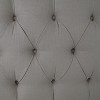Skyline Furniture Tufted Woven Upholstered Wingback Headboard - 4 of 4