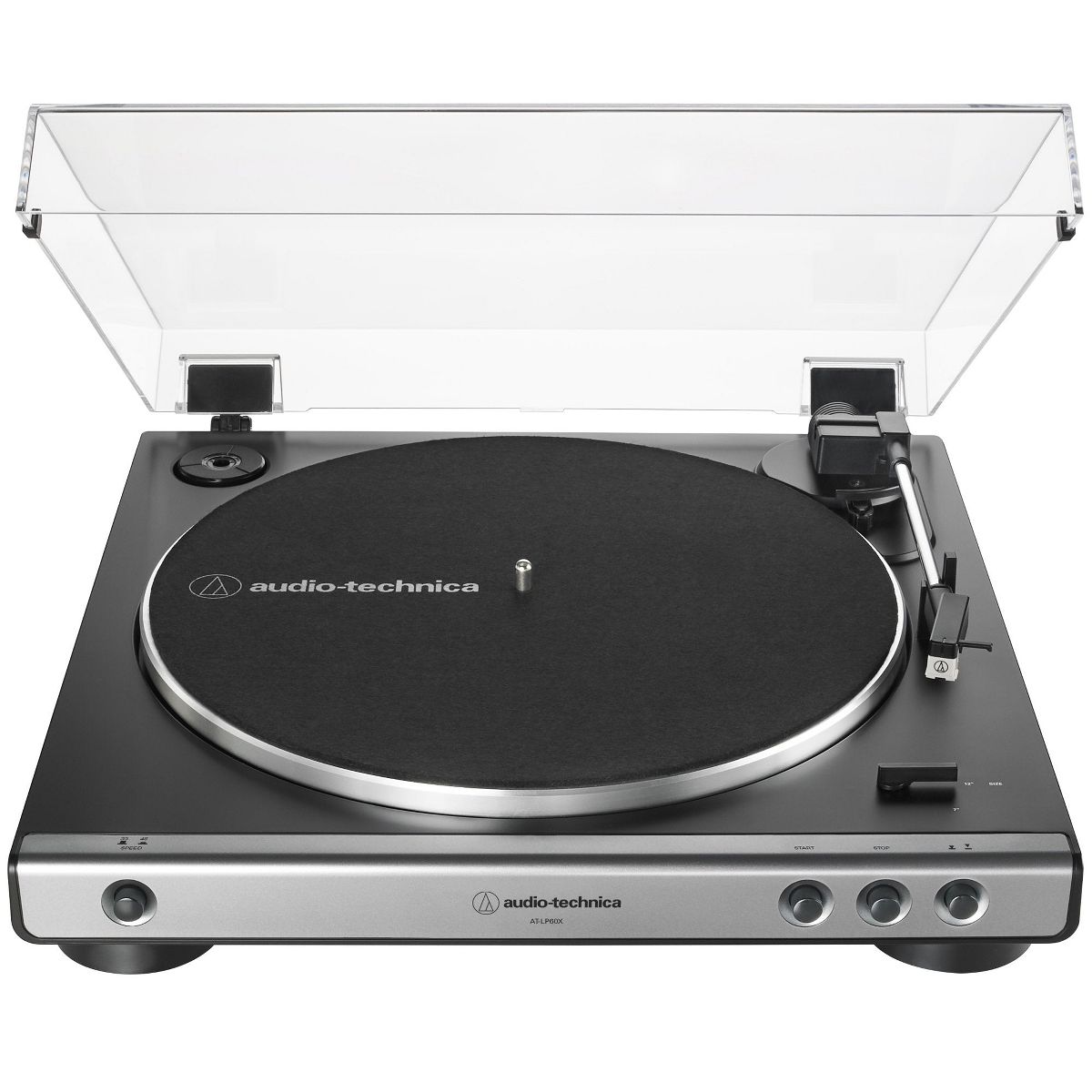 Audio-Technica AT-LP60X GM Fully Automatic Belt-Drive Turntable 33-1/3 & 45 RPM