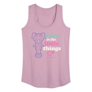 Women's - Polly Pocket - Believe In The Little Things Graphic Racerback Tank - 1 of 4