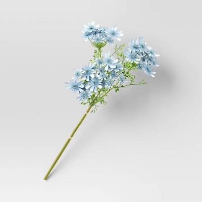 Artificial Blue Flower Stem - Threshold™