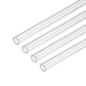 Unique Bargains Lamp Lantern Water Cooling System Acrylic Round Tubes 4 Pcs 10" - 1 of 4