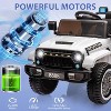 12V Kids Ride On Truck Car, with Parent Remote Control, Twin 35W Motors, 3 Speeds, Spring Suspension, 3-5 Years Old Boy Girl Gift - 2 of 4