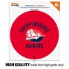 Shippensburg University Raiders Logo Automotive Car Window Locker Circle Bumper Sticker - 3 of 4