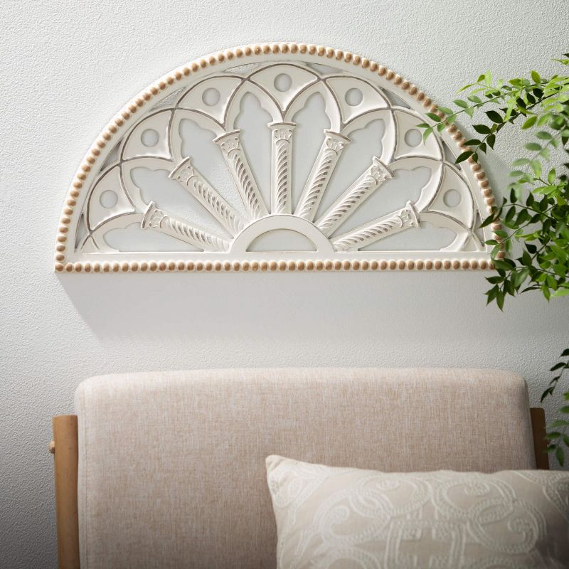 Sullivans 11.75" Farmhouse Arched Wall Decor, Wood, 3 of 4