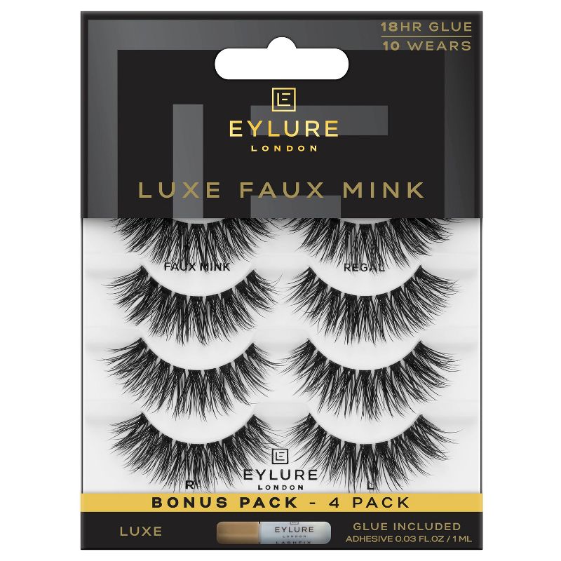 Eylure Luxe Silk Regal False Eyelashes - 4ct, 1 of 14