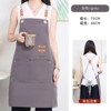 Paaaawaters Brown Thick Canvas Apron: Wear-Resistant, Stain-Proof & Outer-Wearable Style – Protective Apron for Kitchen - 4 of 4