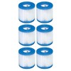 Intex 330 GPH Easy Set Filter Pump System for Above Ground Swimming Pools with GFCI and Type H Filter Cartridge Replacements, (6 Pack) - 3 of 4