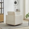 NicBex Couches for Living Room 30.7"W Swivel Single Sofa Chair Comfy Modern Accent 360 Degree Swivel Chair Upholstered Sofa Lounge Armchair - 3 of 4