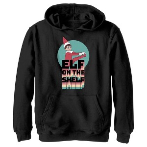 Boy's The Elf on the Shelf Rainbow Logo Pull Over Hoodie - 1 of 4