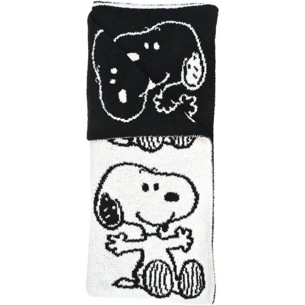 Photos - Duvet Peanuts Intarsia Knit Throw