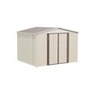 ORRD 10x8 Feet White Color Outdoor Garden Shed Aluminum alloy frame With Hinge Door - 2 of 4