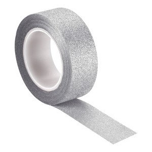 Unique Bargains Self-Adhesive Decorative Gift Wrapping Craft Glitter Tape - 1 of 4