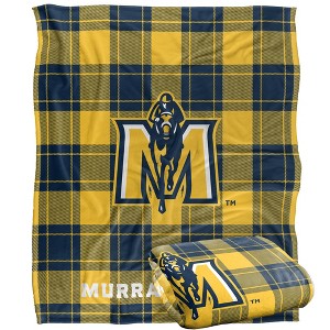 Murray State University Campus Plaid Spirit Silky Touch Super Soft Throw Blanket 50x60 - 1 of 4