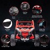 Licensed Can-Am 2-Seater Kids Ride On UTV, 24V Electric Car w/Remote, 4×200W Motors, Suspension, EVA Tires, LED Lights - 2 of 4