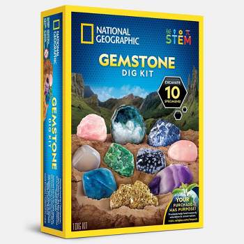 National Geographic Rock Tumbler Refill Kit – Gemstones and Rocks