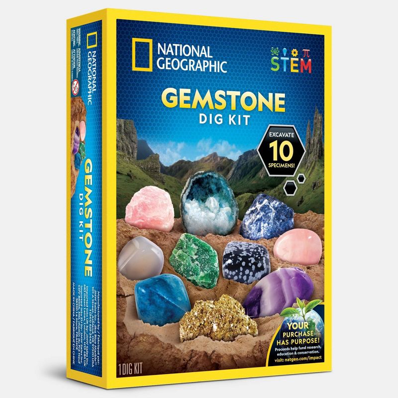 National Geographic Gemstone Dig Kit, 1 of 5