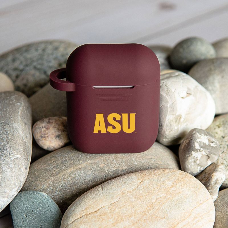 NCAA Arizona State Sun Devils Silicone Cover for Apple AirPod Battery Case, 2 of 4