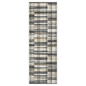 COZONY Washable Modern Area Rug with Non-Slip Backing, Stain Resistant Low Pile Ultra Soft Carpet for Home Decor - 1 of 4