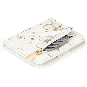 BEAFUP Small Wallet for Women Slim RFID Blocking,Ladies Mini Thin Travel Wallet Compact Bifold Pocket Wallet with ID Window - 1 of 4