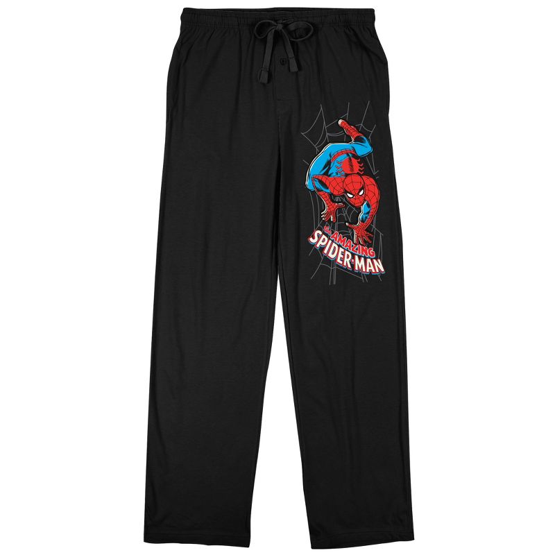 Spiderman So Amazing Spiderman Men's Quick Turn Sleep Pajama Pants, 1 of 4