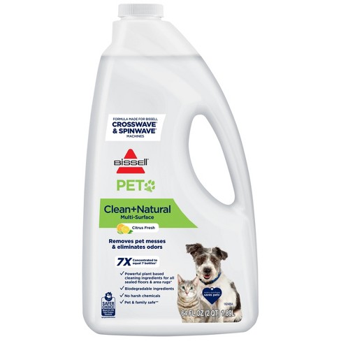 Bissell CrossWave Pet Pro Multi-Surface Wet Dry Vacuum and Multi-Surface  Floor Cleaning Formula (32oz)