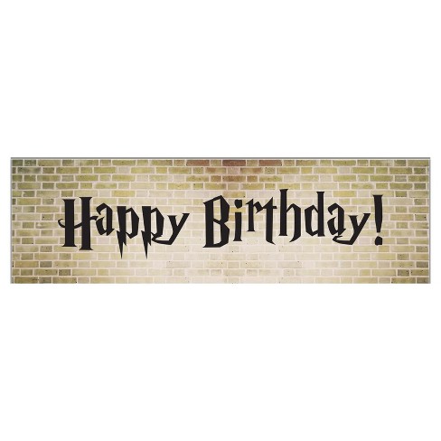 Wizard Express Happy Birthday Banner Target