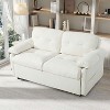 ORRD 3-in-1 Convertible Sofa Bed with Storage, Queen Size, Beige - 2 of 4