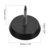 Unique Bargains Nail-on Round Chair Leg Protectors for Carpet Hardwood Floors - 2 of 4
