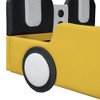 ?Vynxaria Twin Size Race Car-Shaped Platform Bed with Wheels - Fun & Functional Design - 3 of 4