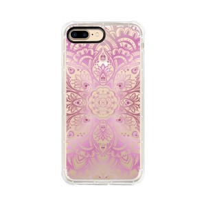 OTM Essentials Apple iPhone 8 Plus/7 Plus/6s Plus/6 Plus Tough Edge Geometrics & Patterns Clear Case - 1 of 3
