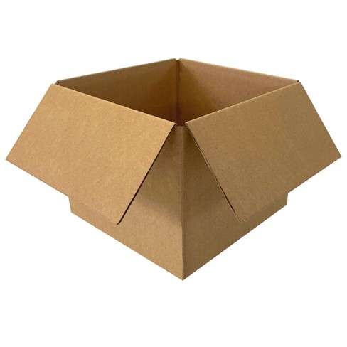 UOFFICE Corrugated Boxes 10" x 10" x 6" Bundle of 25 Shipping Boxes - image 1 of 4