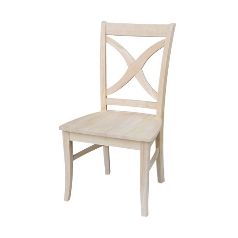 Unfinished wood chairs online near me