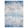 Abstract Machine Washable Rug with Rubber Backing for Living Room Stain Resistant Accent Rug Low Pile Ultra Soft Non Slip Rug - 4 of 4