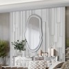 LNC Irregular Silver Wall Mirror,32.5"W x 47.2"H,31.9"W x 47.2 "H, 31.9"W x 47.9" H ,Silver,Black,Gold - 2 of 4