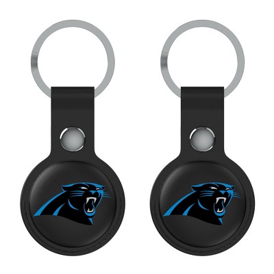 Keyscaper NFL NFC Teams Insignia Black Airtag Holder 2-Pack