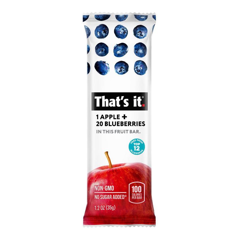 That's It. Blueberry Energy Bars - 6oz, 3 of 11