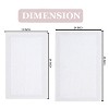 Home Weavers Luxury Collection 100% Cotton Tufted Bathroom Rug Set, Non-Slip Latex Bath Rug Set - 3 of 4
