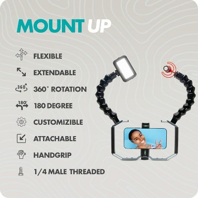 Gopro Microphone ULANZI V2 Original Vlog Gopro Adapter Case For