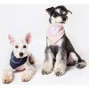 Touchdog Dizzy-Eyed Cyclops Cotton Velcro Dog Bandana and Scarf, LG, Blue - 4 of 4