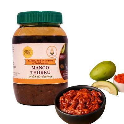 Grand Sweets & Snacks Spicy & Tangy Traditional Ready to Mix Mango Rice Paste – Pack of 2 × 500 g = 2.2 lbs