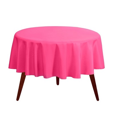 Gee Di Moda Round Tablecloth - Heavy Duty Washable Polyester