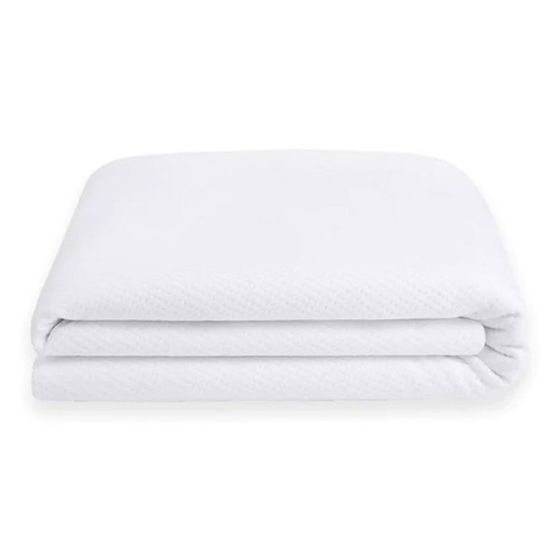 Sleepgram Breathable Sweat Proof Cotton Cover Mattress Protector, 1 of 7