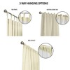 Thermalogic Weathermate Topsions Room Darkening Provides Daytime and Nighttime Privacy Curtain Panel Pair Each 40" x 63" Natural - 3 of 4